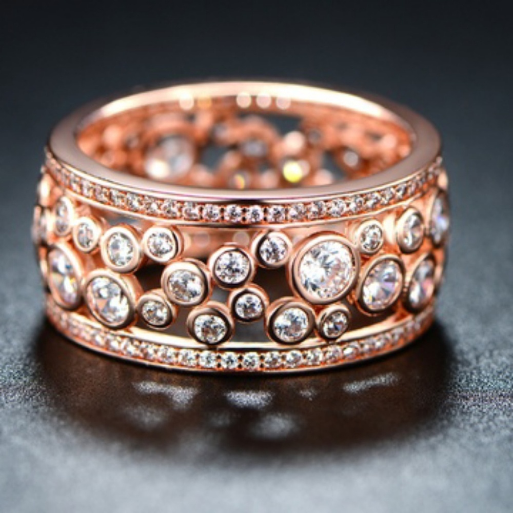 18k gold plated ring